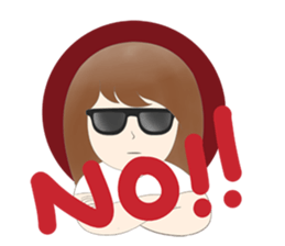 Adorable Girl (Cuteness Overload) sticker #12575297