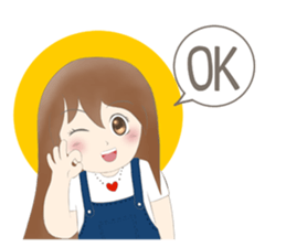 Adorable Girl (Cuteness Overload) sticker #12575306