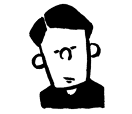 ordinary reaction -Boy- sticker #12575329