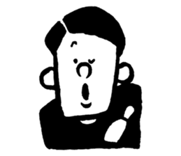 ordinary reaction -Boy- sticker #12575339
