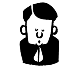 ordinary reaction -Boy- sticker #12575340