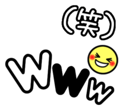 Frequently used message Smile 2 sticker #12575414
