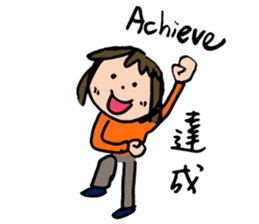 The Letter A sticker #12575437