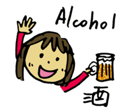 The Letter A sticker #12575438