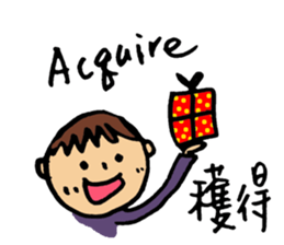 The Letter A sticker #12575440