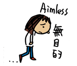 The Letter A sticker #12575446