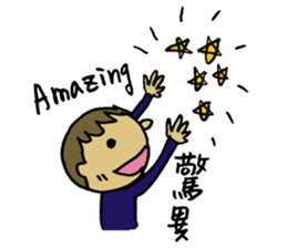 The Letter A sticker #12575453