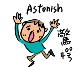 The Letter A sticker #12575462