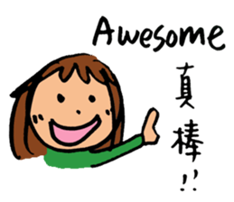 The Letter A sticker #12575468