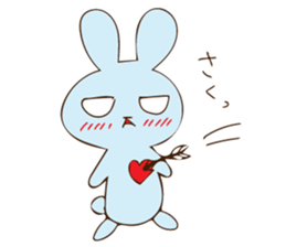 Salt Rabbit2 sticker #12575636