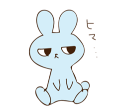 Salt Rabbit2 sticker #12575641