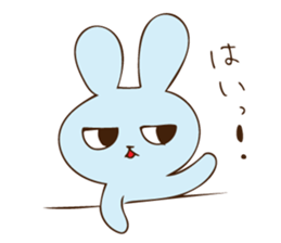 Salt Rabbit2 sticker #12575666