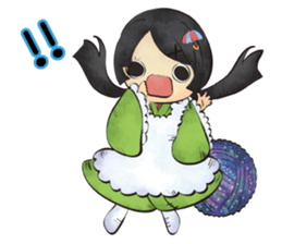 Stuffed planet. sticker #12576016