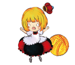 Stuffed planet. sticker #12576019