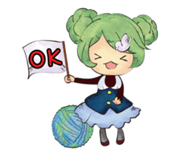 Stuffed planet. sticker #12576024