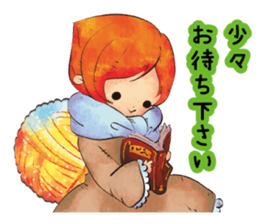 Stuffed planet. sticker #12576026