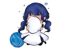 Stuffed planet. sticker #12576043