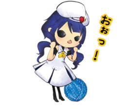 Stuffed planet. sticker #12576044