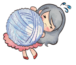 Stuffed planet. sticker #12576046