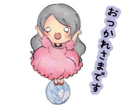 Stuffed planet. sticker #12576047