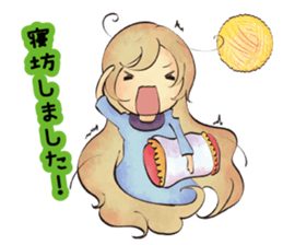 Stuffed planet. sticker #12576051