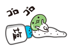 Animated edamamekun by peco sticker #12576337