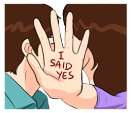 Signs of Love 3 sticker #12576902