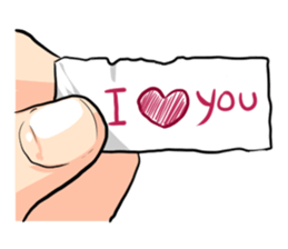 Signs of Love 3 sticker #12576909