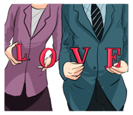 Signs of Love 3 sticker #12576911