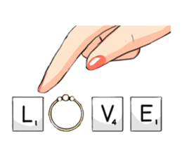 Signs of Love 3 sticker #12576915