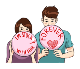 Signs of Love 3 sticker #12576924