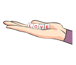 Signs of Love 3 sticker #12576925