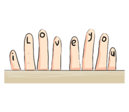 Signs of Love 3 sticker #12576939