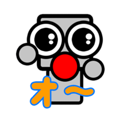 Daily life of a pretty robot sticker #12577138