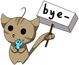 Pi dou cat sticker #12577275