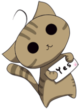 Pi dou cat sticker #12577284