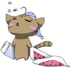 Pi dou cat sticker #12577289