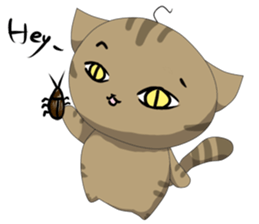Pi dou cat sticker #12577294