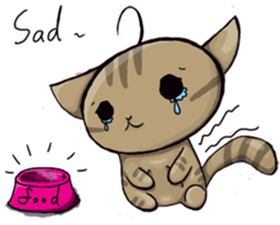 Pi dou cat sticker #12577299