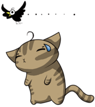 Pi dou cat sticker #12577300