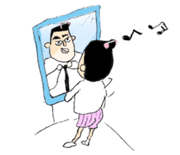 Businessman "Kenji" Go! Go! sticker #12577783