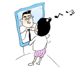 Businessman "Kenji" Go! Go! sticker #12577783