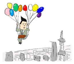 Businessman "Kenji" Go! Go! sticker #12577784