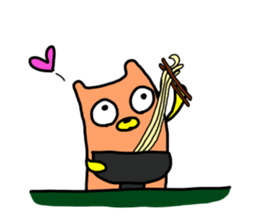 talkative animal 4 sticker #12577989