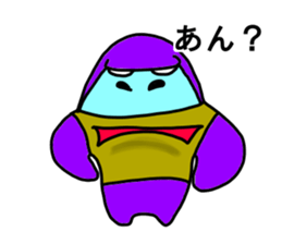 talkative animal 4 sticker #12578014