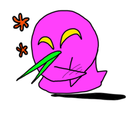 talkative animal 4 sticker #12578019