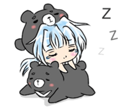 Diwanee, Kukumay &Taiwanese food friends sticker #12578113