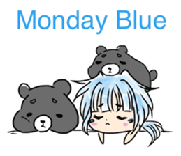 Diwanee, Kukumay &Taiwanese food friends sticker #12578119