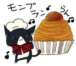 Funny candy stamp sticker #12578509