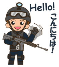 Carlos the SWAT sticker #12578886